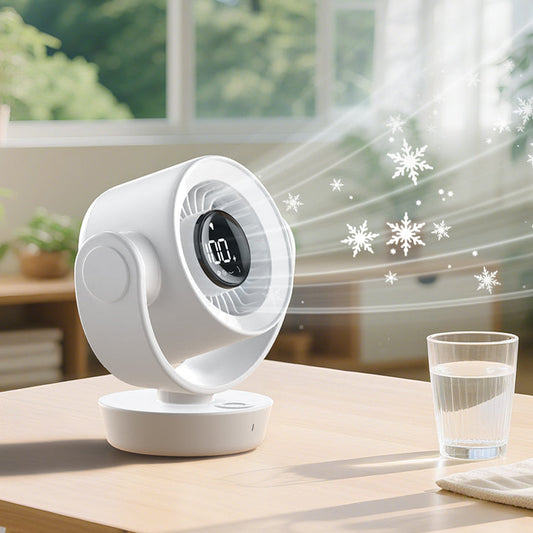 コードレス 静音 DCモーター サーキュレーター 卓上扇風機(XHS-F13)