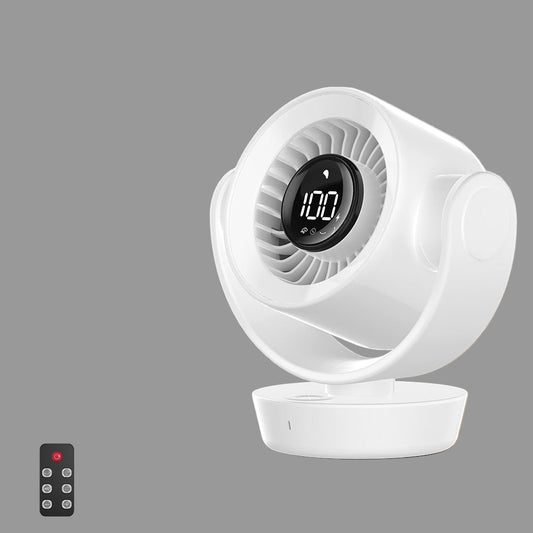 サーキュレーター コンパクト 小型 左右自動首振り 風量3段階調整 角度調整可 床置き対応 ブラック ホワイト 空気循環 静音設計