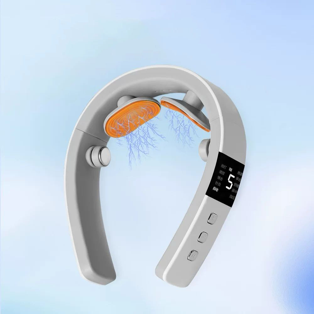 LED液晶ディスプレイ 10種類のモード 16段階の強度調整 軽量 USB充電式 コードレス 父の日 誕生日プレゼント お祝い 男女兼用